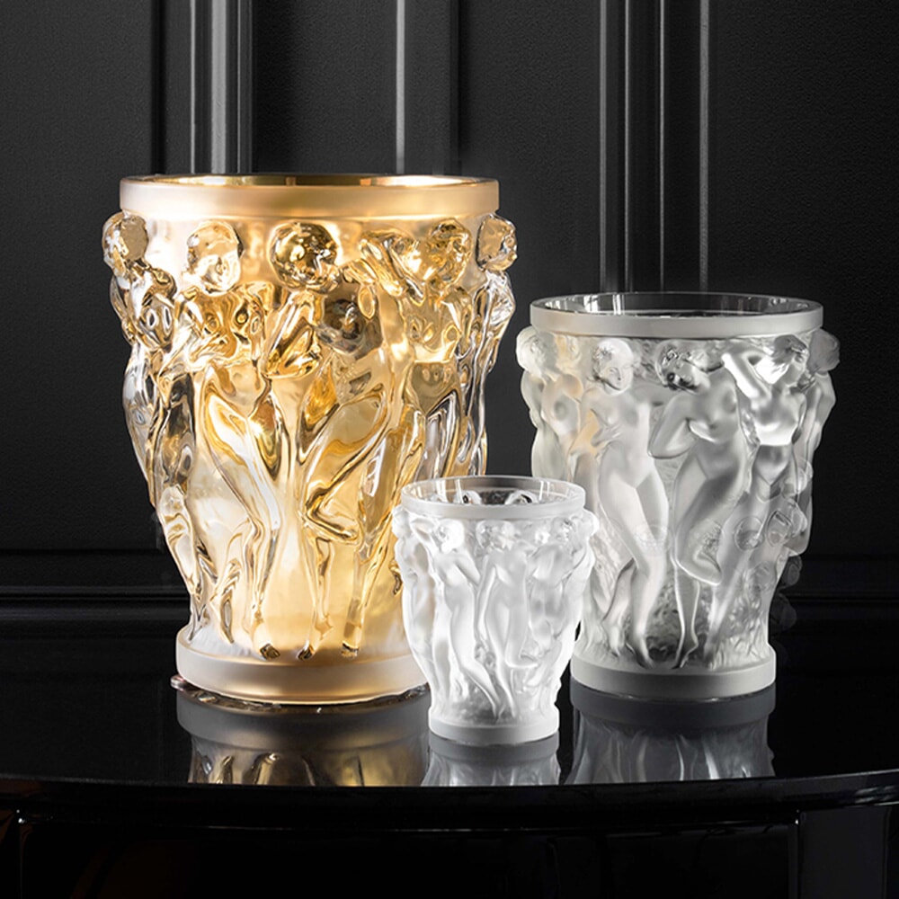 Lalique Bacchantes Vase
